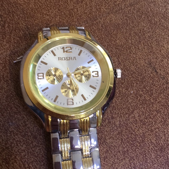 BOGO Men’s Dress 2 Tone Quartz Watch - Picture 1 of 8